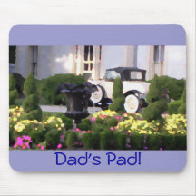 Stootkussen" Mousepad het "van de papa Muis Matten