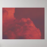Stormachtige Wolken 1 Print
