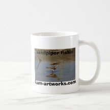 "Strandloper fishin" kam-artworks.com Koffie Mokken