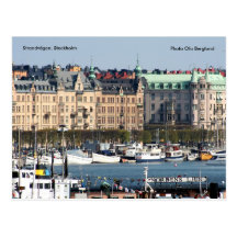 Strandvägen, Stockholm, photo Ol… Cartes Postales