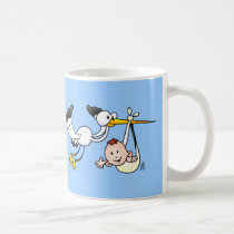 Strok met baby mokken