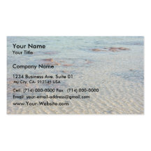 Stromatolites à la baie de requin modèle de carte de visite
