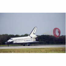 Sts-124 het landen uitsnede