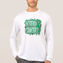 Style comique de Cancer de foie de vis T-shirts