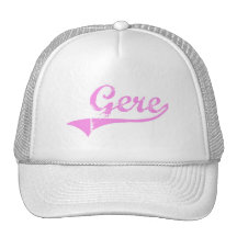 Style de classique de nom de famille de Gere Casquettes De Camionneur