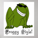 Style de Froggy ! Affiche