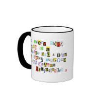 Style de note de rançon d'Ecclesiates 3 Tasse À Café