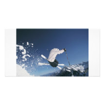 Style libre carte avec photo