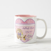 Sucre et épice, tasse de faire-part de naissance d