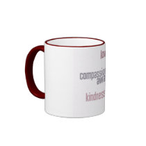 Sujets de gentillesse tasse à café