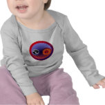 Sun et lune dans l'équilibre t-shirt
