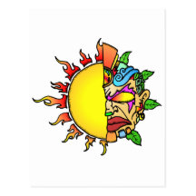 Sun Tiki Carte Postale