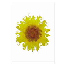 Sunflower - Tournesol (05) Carte De Visite