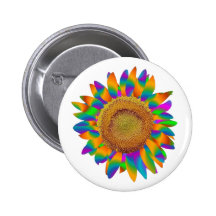 Sunflower - Tournesol (09) Badges Avec Agrafe