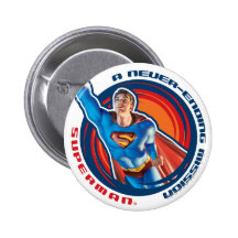 Superman een Eeuwigdurende Opdracht Speldbuttons