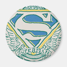 Superman Geschetst CREST Magneten
