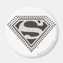 Superman - het is Showtime! Logo Koelkast Magneten