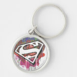 Superman - het Verdraaide Logo van de Onschuld Sleutelhangers