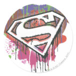 Superman - het Verdraaide Logo van de Onschuld stickers