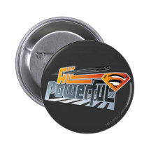 Superman Krachtig allen Speld Button