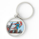 Superman & Wolkenkrabbers sleutelhangers