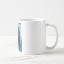 support de dauphin tasse