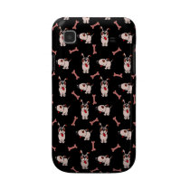 - Sur le noir - Samsung mignon allé par chien
