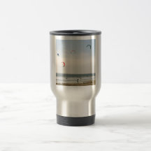 Surfer de cerf-volant tasse à café