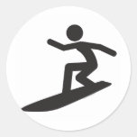 Surfer-T Autocollant