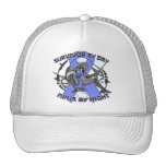 Survivant de cancer de l'intestin par jour Ninja p Casquette