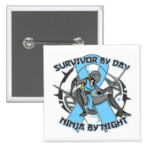 Survivant de maladie thyroïdienne par jour Ninja p Badge
