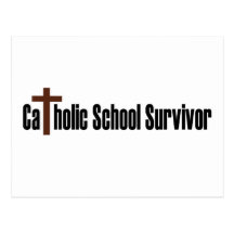 Survivant d'école catholique carte postale
