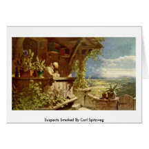 Suspects fumés par Carl Spitzweg Carte
