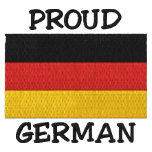 Sweatshirt brodé par Allemand fier