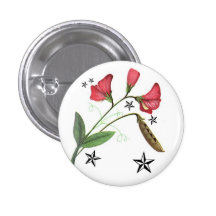 Sweetpea étoilé badge avec épingle