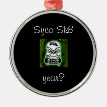 syco sk8 ornament