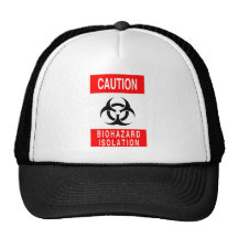 Symbole de Biohazard Casquettes