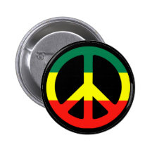Symbole de paix de Rasta Badge