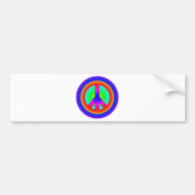 Symbole de paix symbole peace adhésifs pour voiture
