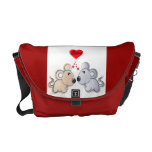 symbole de sac messenger à amour besaces