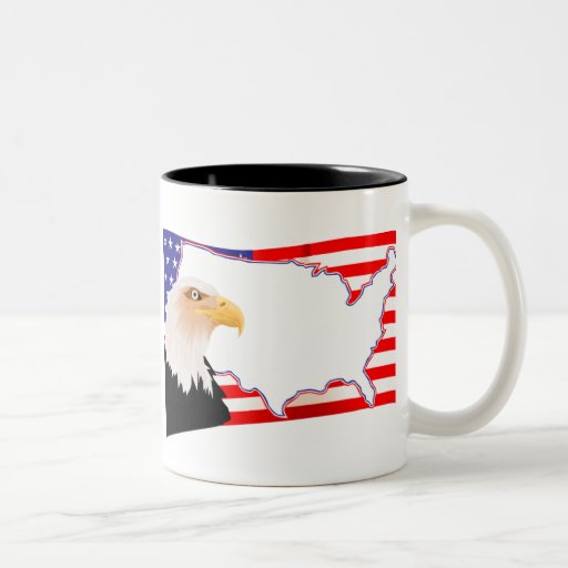 Symbole Etats-Unis-National Eagle Mugs À Café