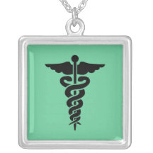 Symbole médical colliers personnalisés