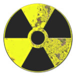 Symbole nucléaire adhésifs