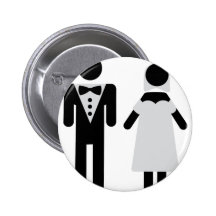 symbole nuptiale de couples pin's