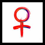 Symbool voor Vrouw posters