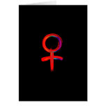 Symbool voor Vrouw Wenskaarten