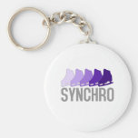 Synchro Schaatsen Sleutelhanger