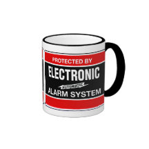 Système d'alarme électronique mug à café