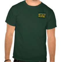 T-shirt boueux d'ami