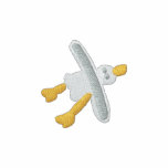 T-shirt d'art : Mouette de tinctorial de John, ble chemises brodées